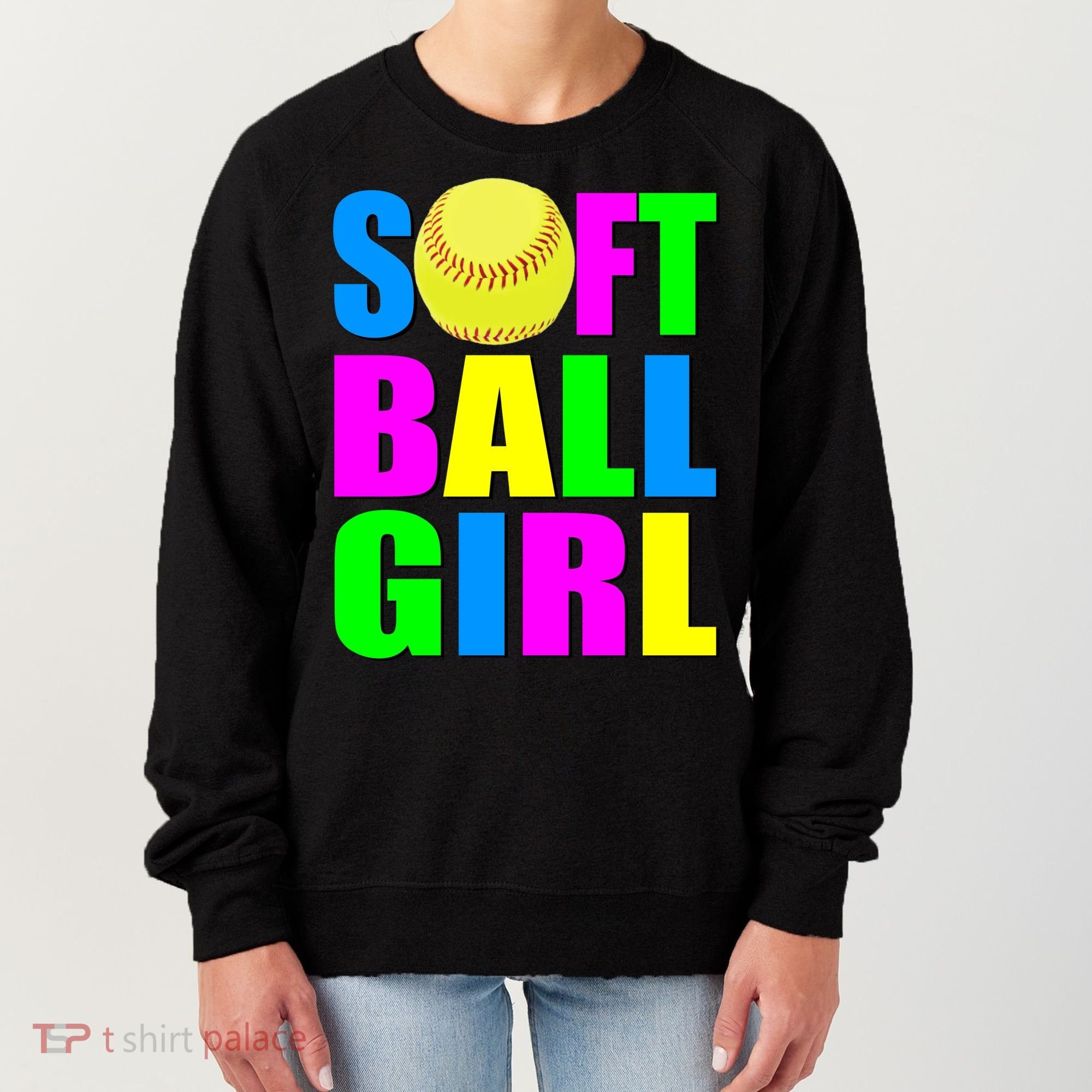 Softball Girl Women's Sweatshirt