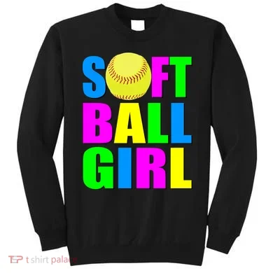 Softball Girl Sweatshirt