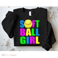 Softball Girl Sweatshirt thumb 2