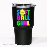 Softball Girl Tumbler thumb 0