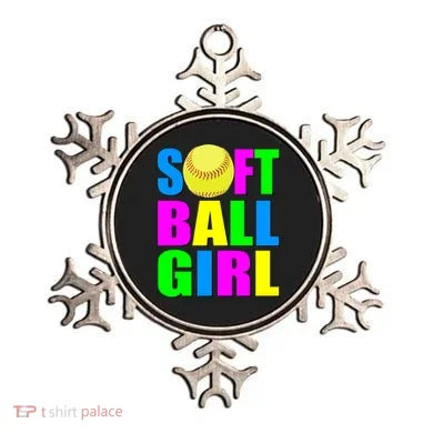 Softball Girl Ornament