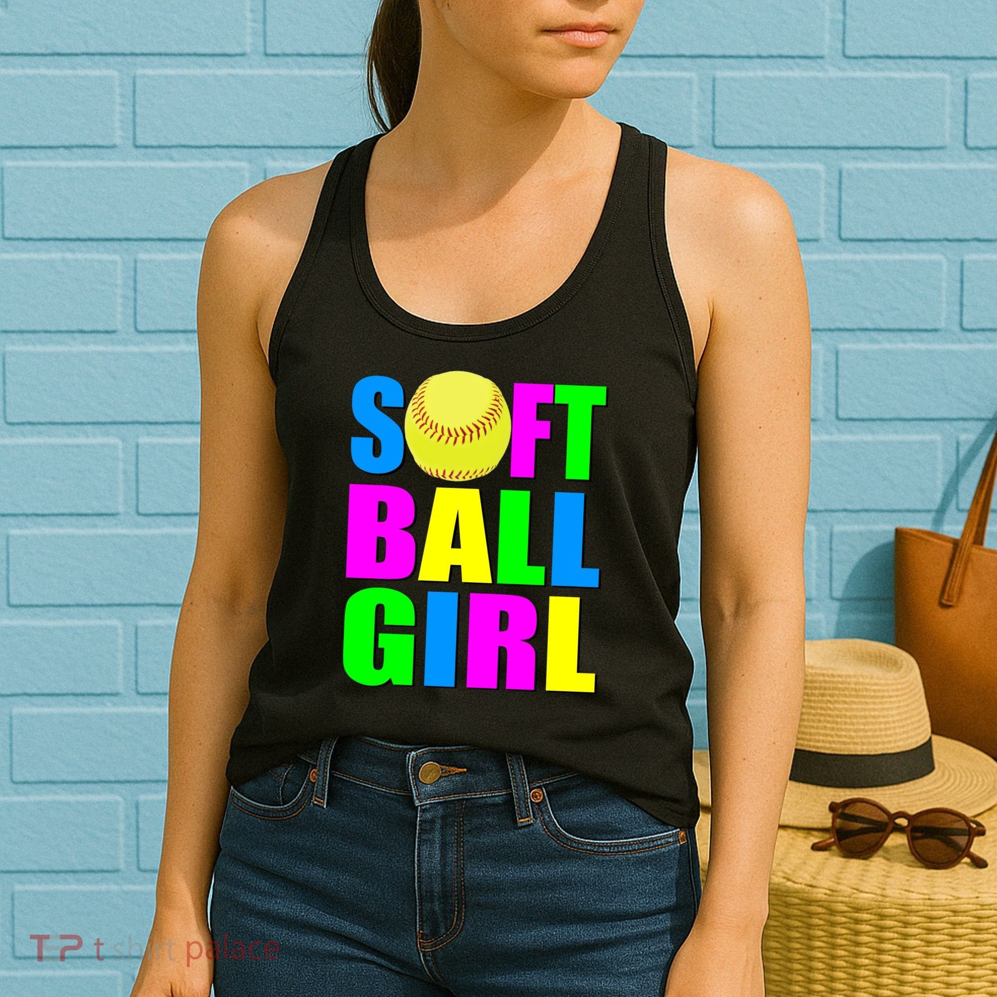 Softball Girl Women's Tank Top