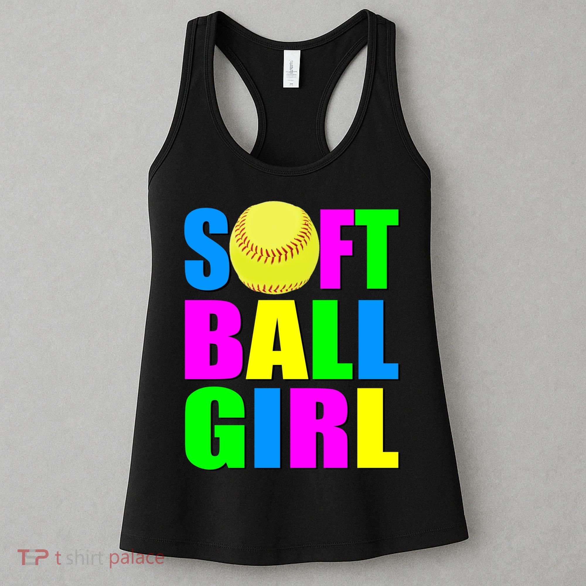 Softball Girl Women's Tank Top