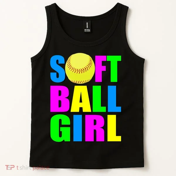 Softball Girl Tank Top