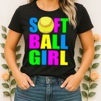 Softball Girl Women's T-Shirt thumb 2