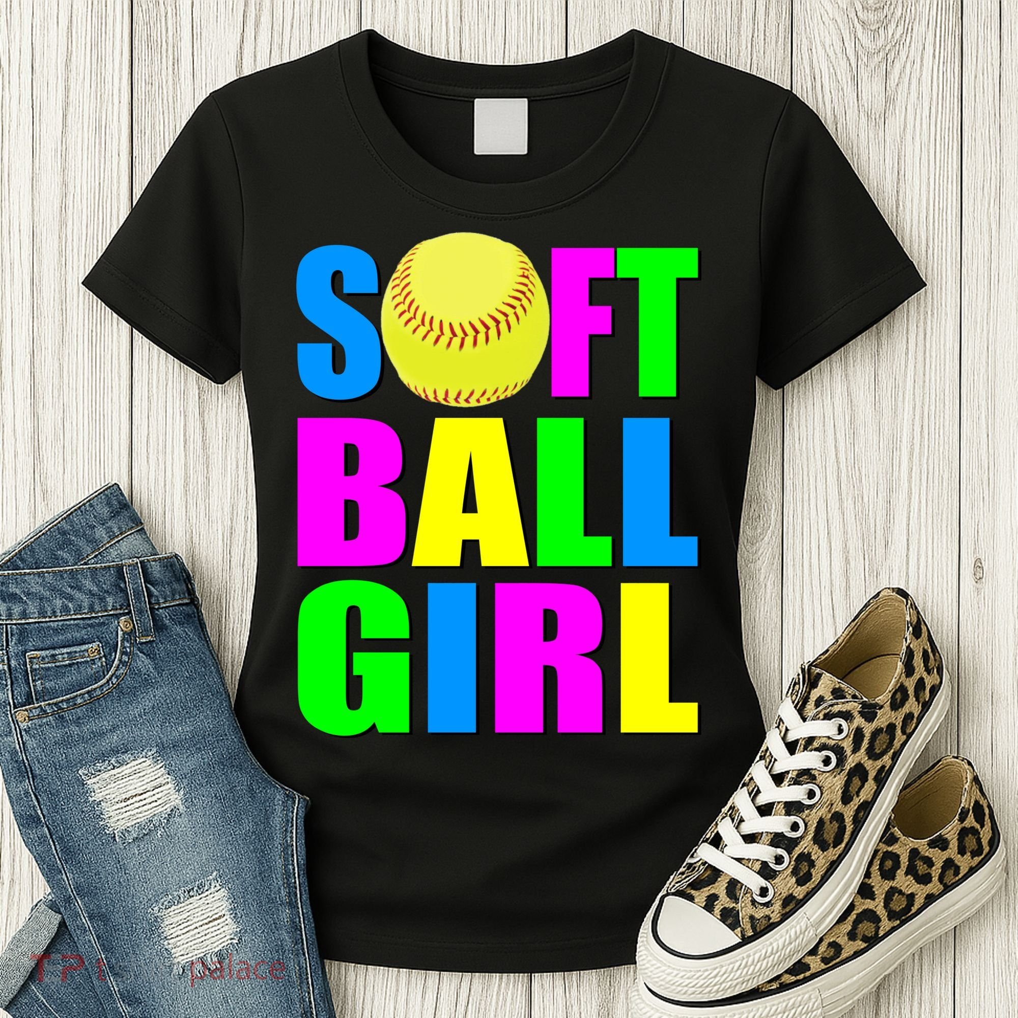 Softball Girl Women's T-Shirt