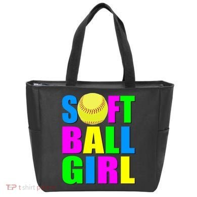 Softball Girl Tote Bag