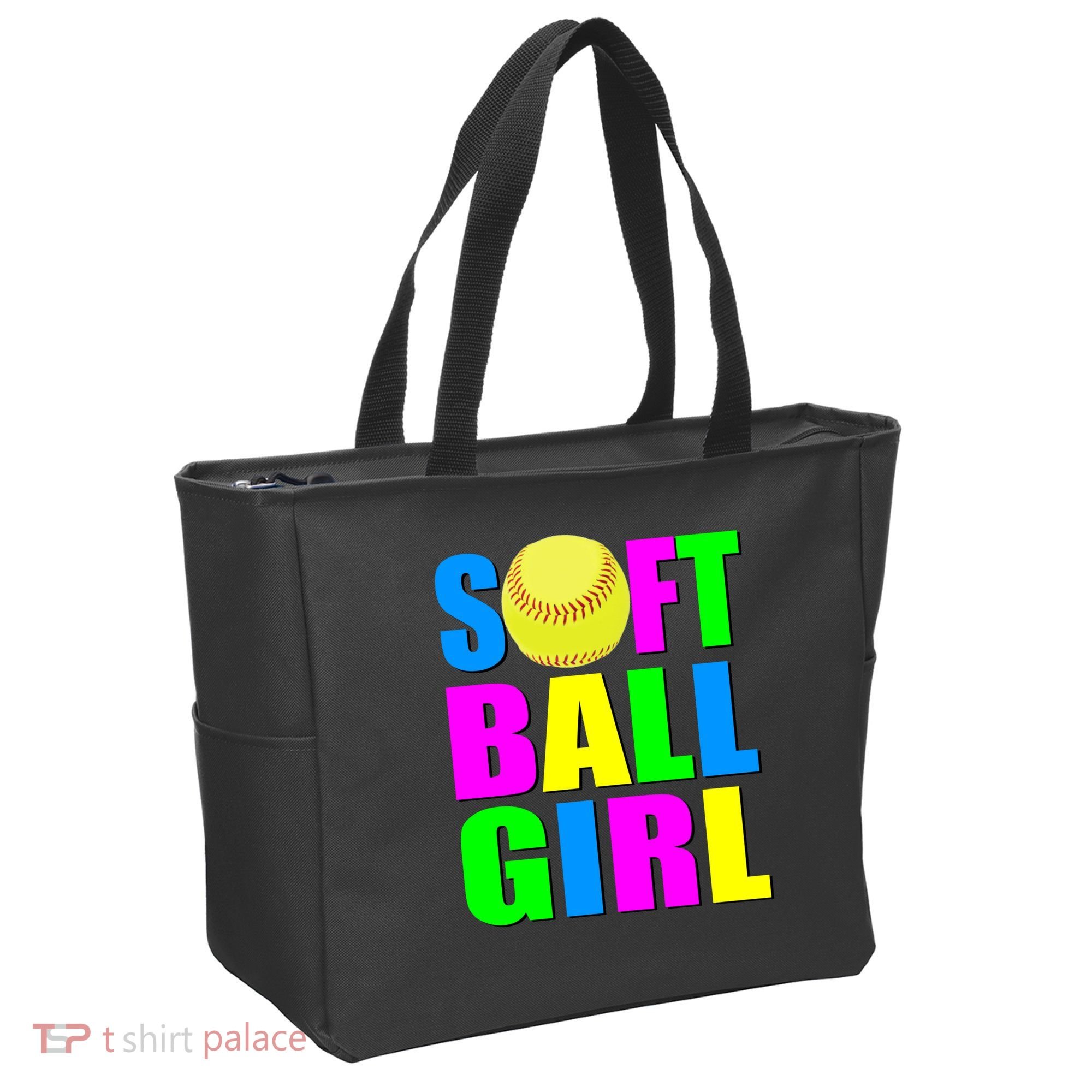Softball Girl Tote Bag