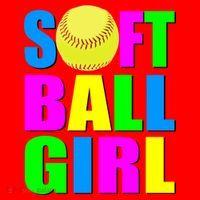 Softball Girl Santa Hat thumb 1