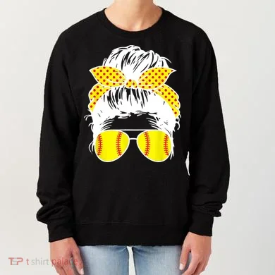 Softball Mom Sunglasses Women's Sweatshirt