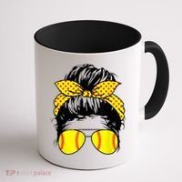 Softball Mom Sunglasses Coffee Mug thumb 1