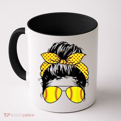 Softball Mom Sunglasses Coffee Mug