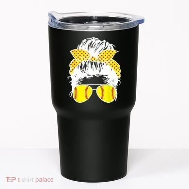 Softball Mom Sunglasses Tumbler