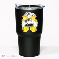 Softball Mom Sunglasses Tumbler thumb 0