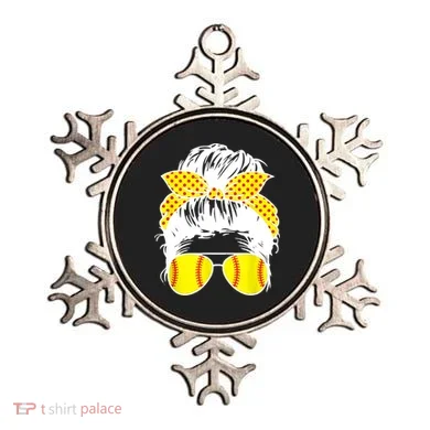Softball Mom Sunglasses Ornament