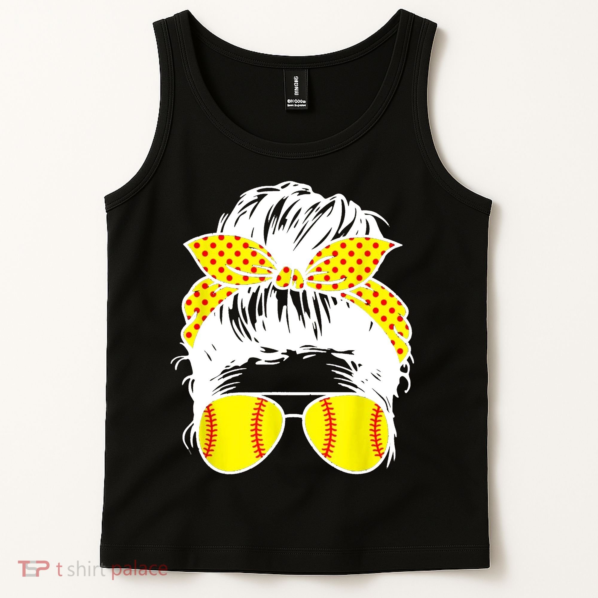 Softball Mom Sunglasses Tank Top