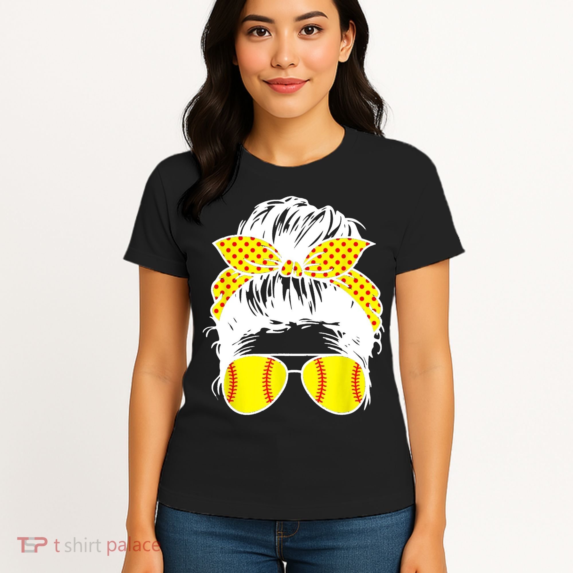 Softball Mom Sunglasses Women's T-Shirt