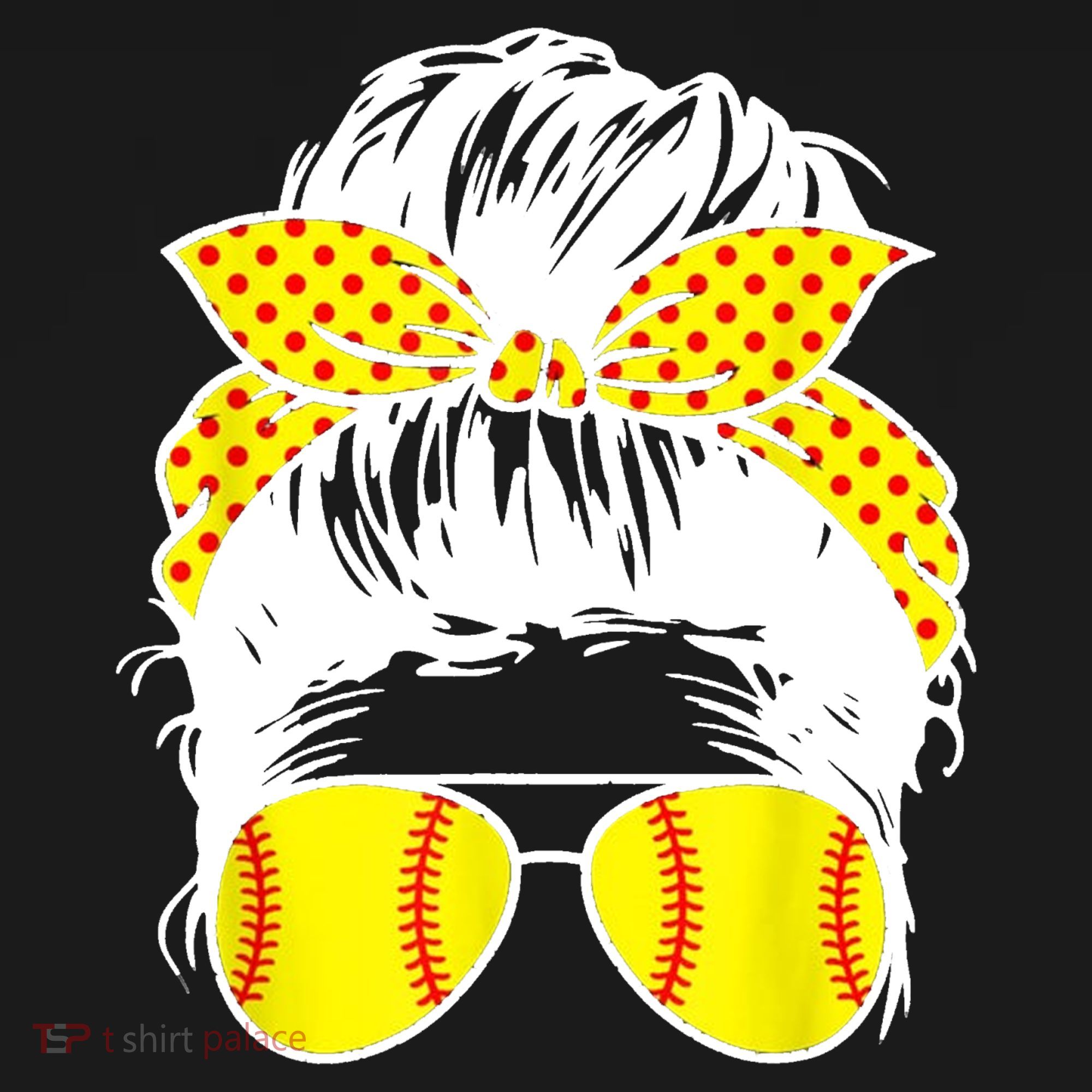 Softball Mom Sunglasses Women's T-Shirt