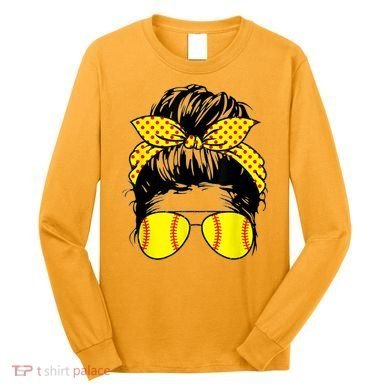 Softball Mom Sunglasses Long Sleeve Shirt