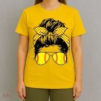 Softball Mom Sunglasses T-Shirt thumb 4