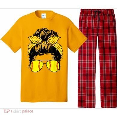 Softball Mom Sunglasses Pajama Set