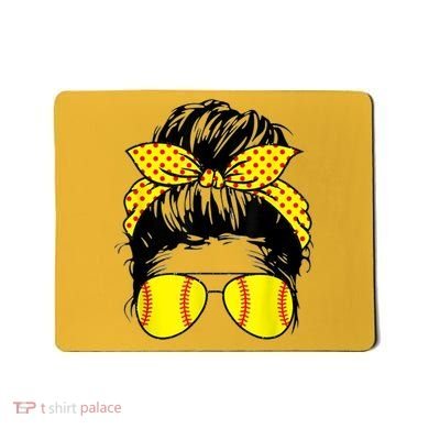 Softball Mom Sunglasses Mousepad