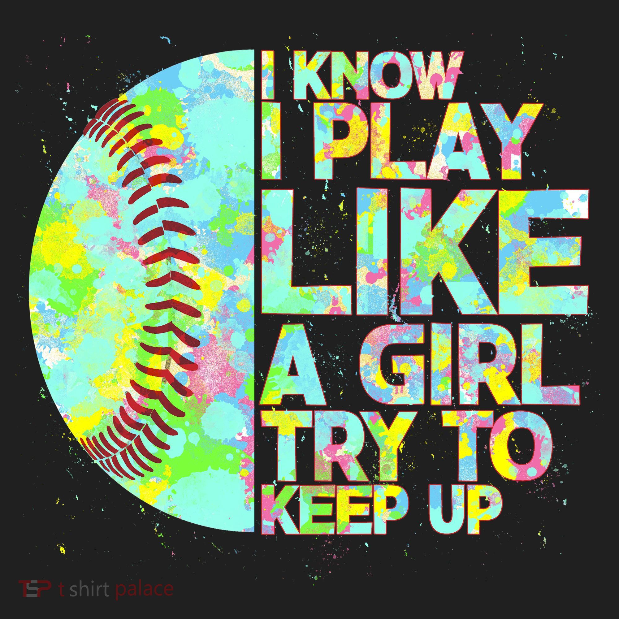 Softball Play Like A Girl Women's Sweatshirt