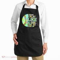 Softball Play Like A Girl Apron thumb 2