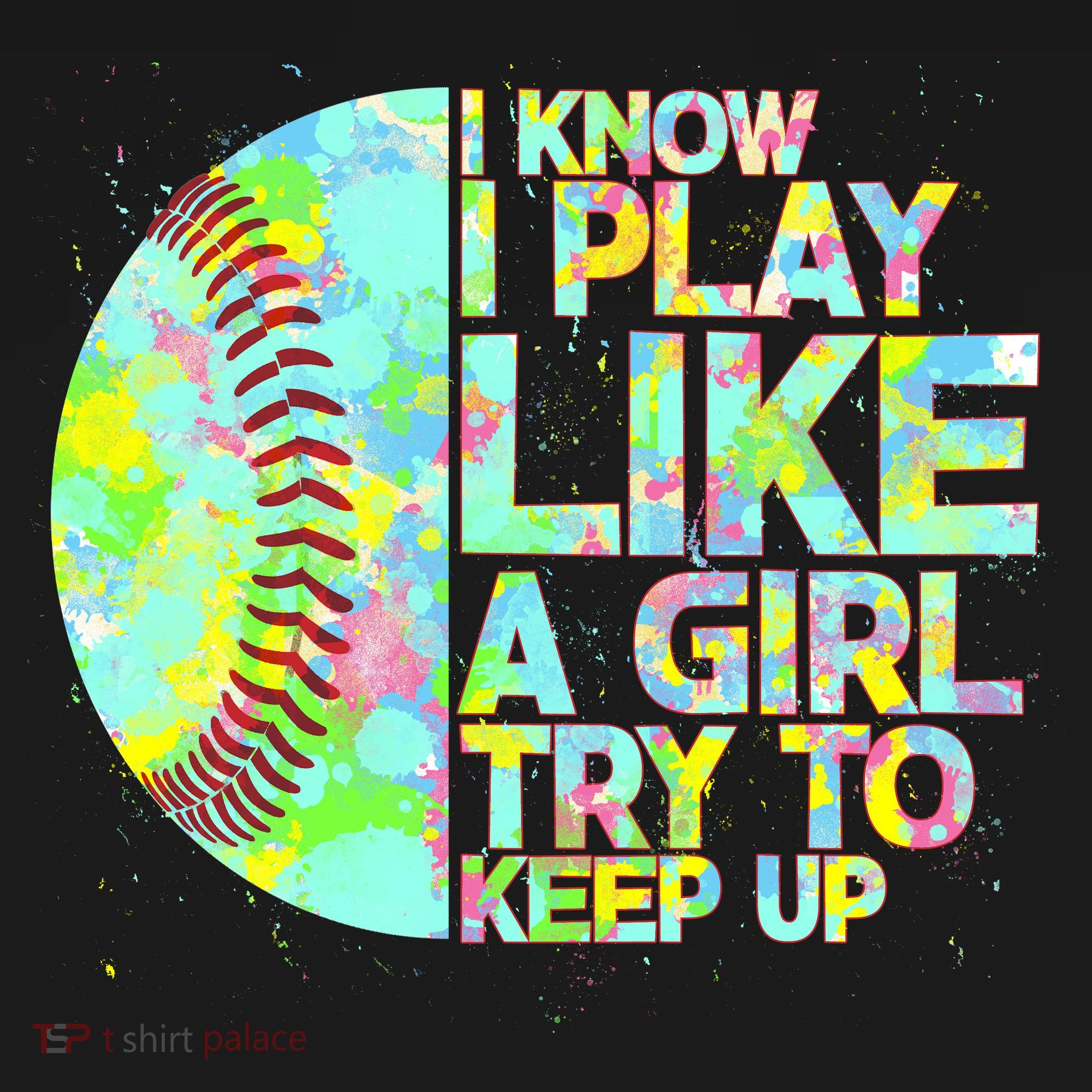 Softball Play Like A Girl Backpack