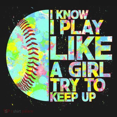 Softball Play Like A Girl Ornament