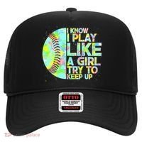 Softball Play Like A Girl Hat thumb 0