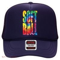 Softball Retro Tie Dye Hat thumb 0