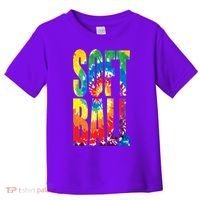Softball Retro Tie Dye Toddler T-Shirt thumb 0
