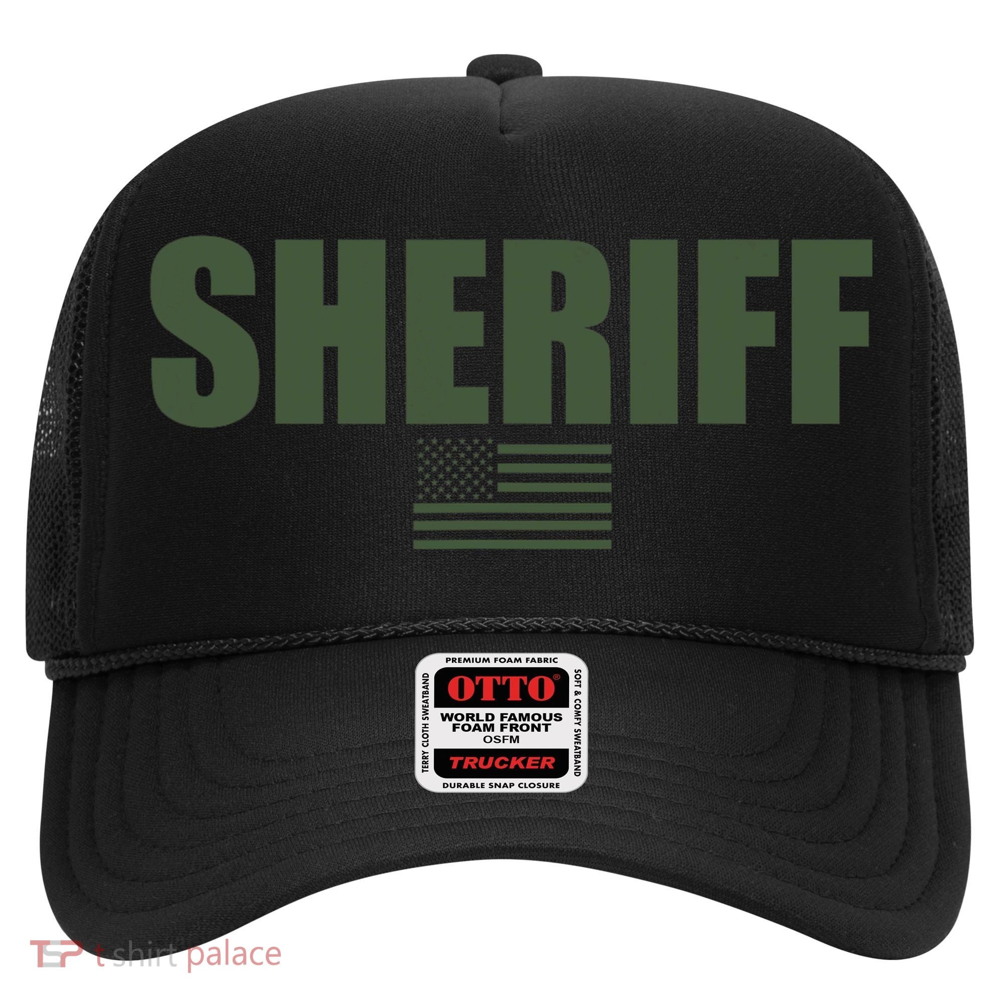 Sheriff Od Green On Duty Uniform Hat