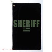 Sheriff Od Green On Duty Uniform Golf Towel thumb 0