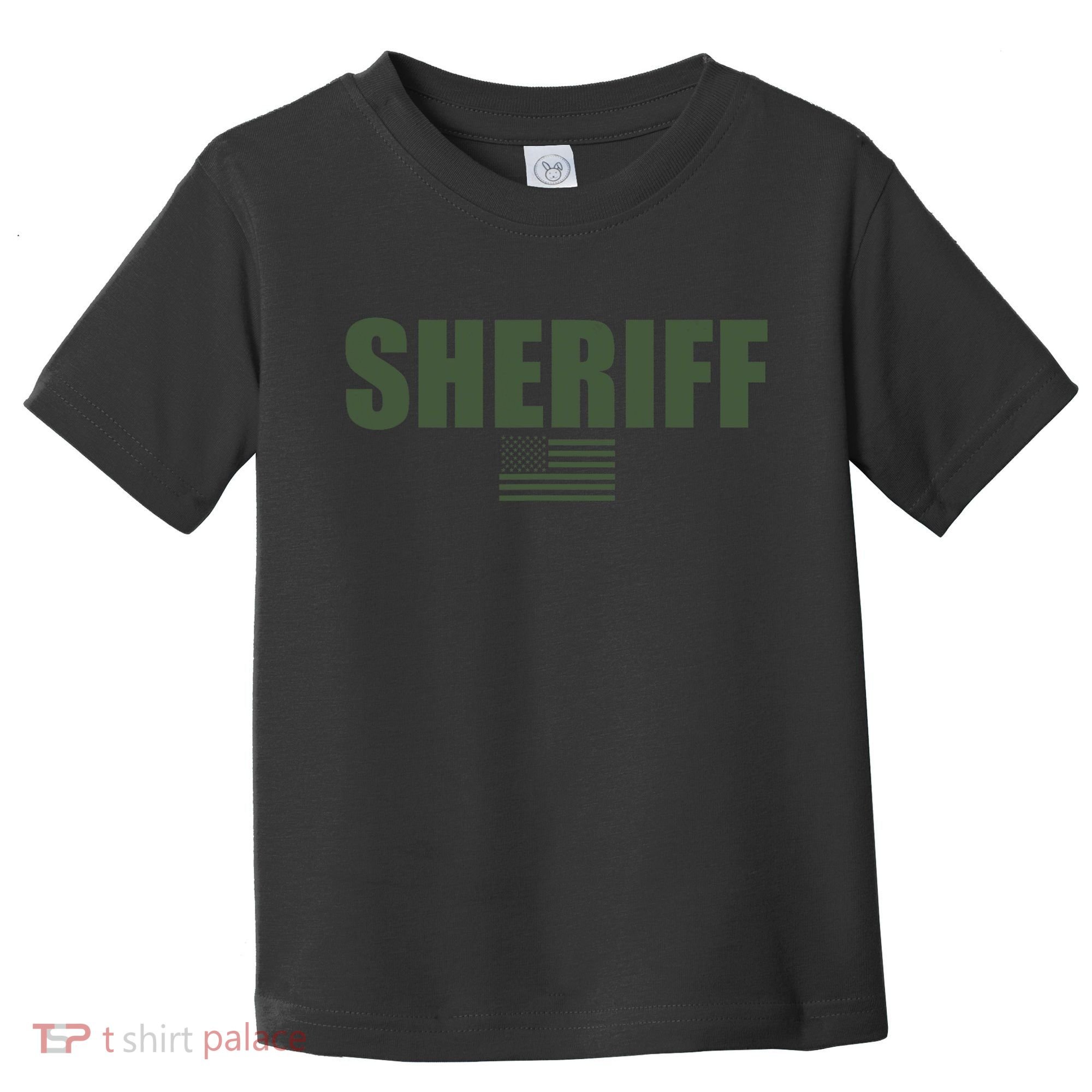 Sheriff Od Green On Duty Uniform Toddler T-Shirt
