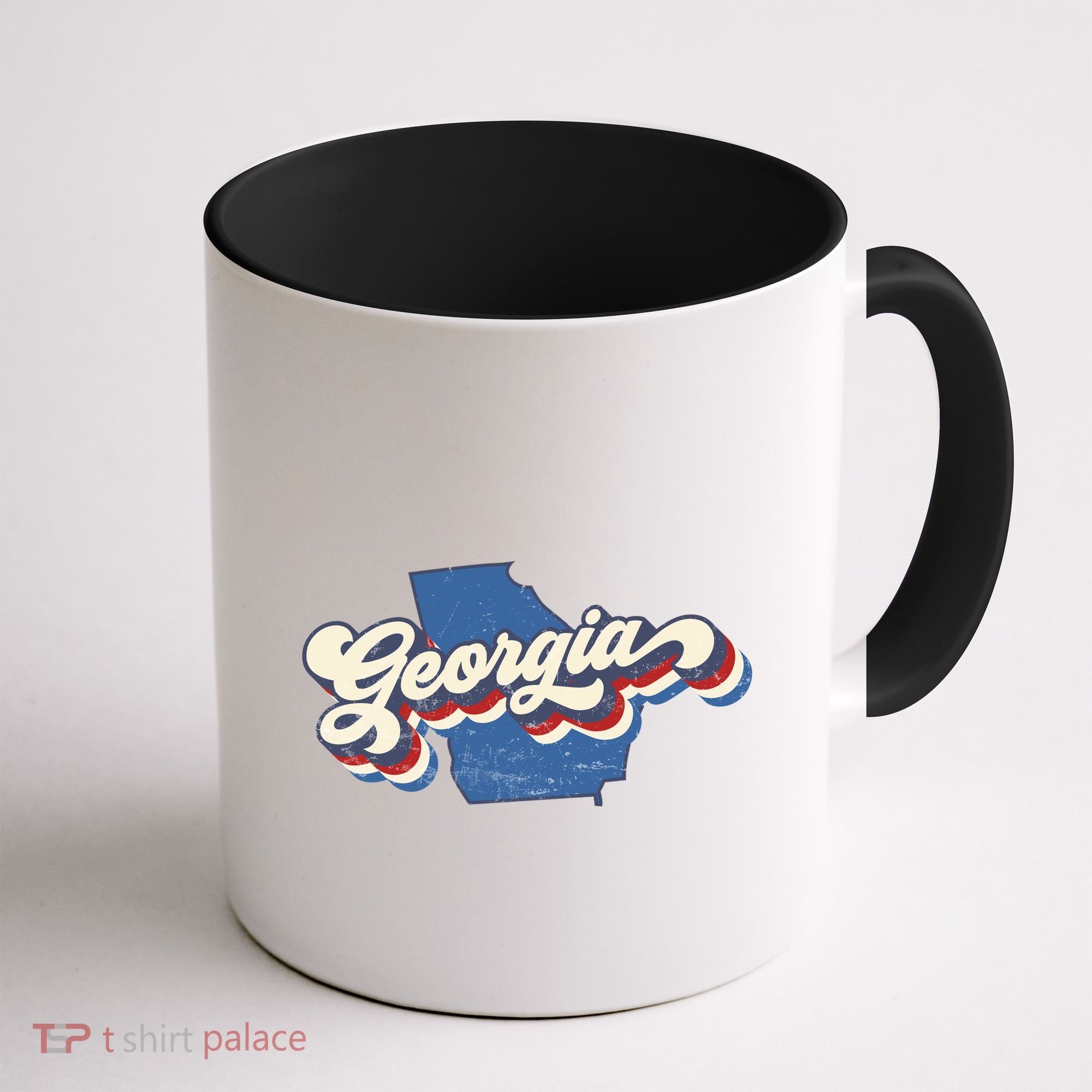 State Of Georgia Retro Logo Coffee Mug