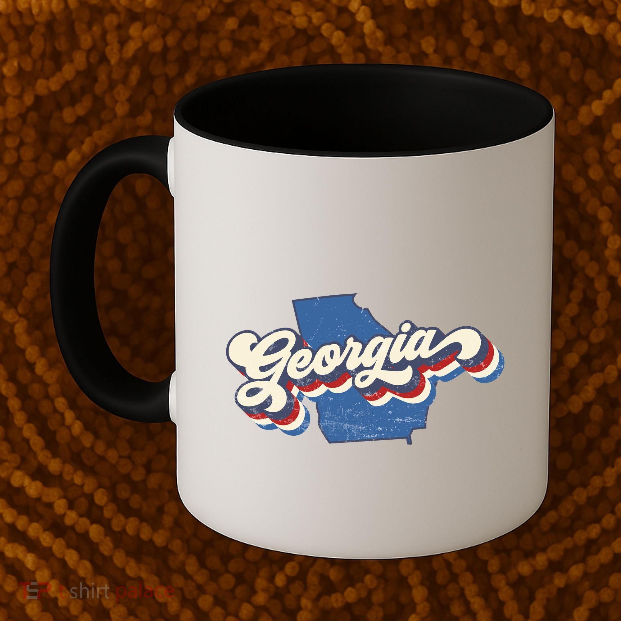 State Of Georgia Retro Logo Coffee Mug
