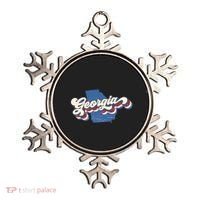 State Of Georgia Retro Logo Ornament thumb 0