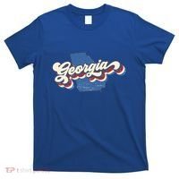 State Of Georgia Retro Logo T-Shirt thumb 0