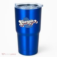 State Of Georgia Retro Logo Tumbler thumb 0