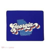 State Of Georgia Retro Logo Mousepad thumb 0
