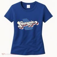 State Of Georgia Retro Logo Women's T-Shirt thumb 0