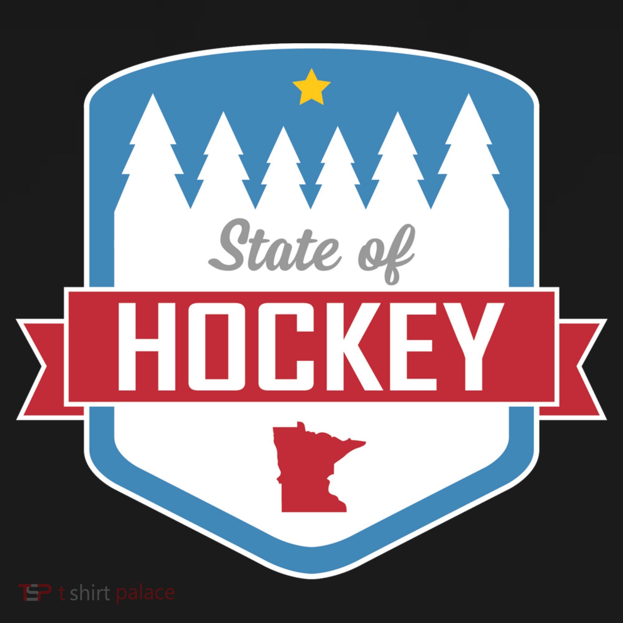 State Of Hockey Minnesota Pajama Set