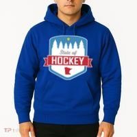 State Of Hockey Minnesota Hoodie thumb 2