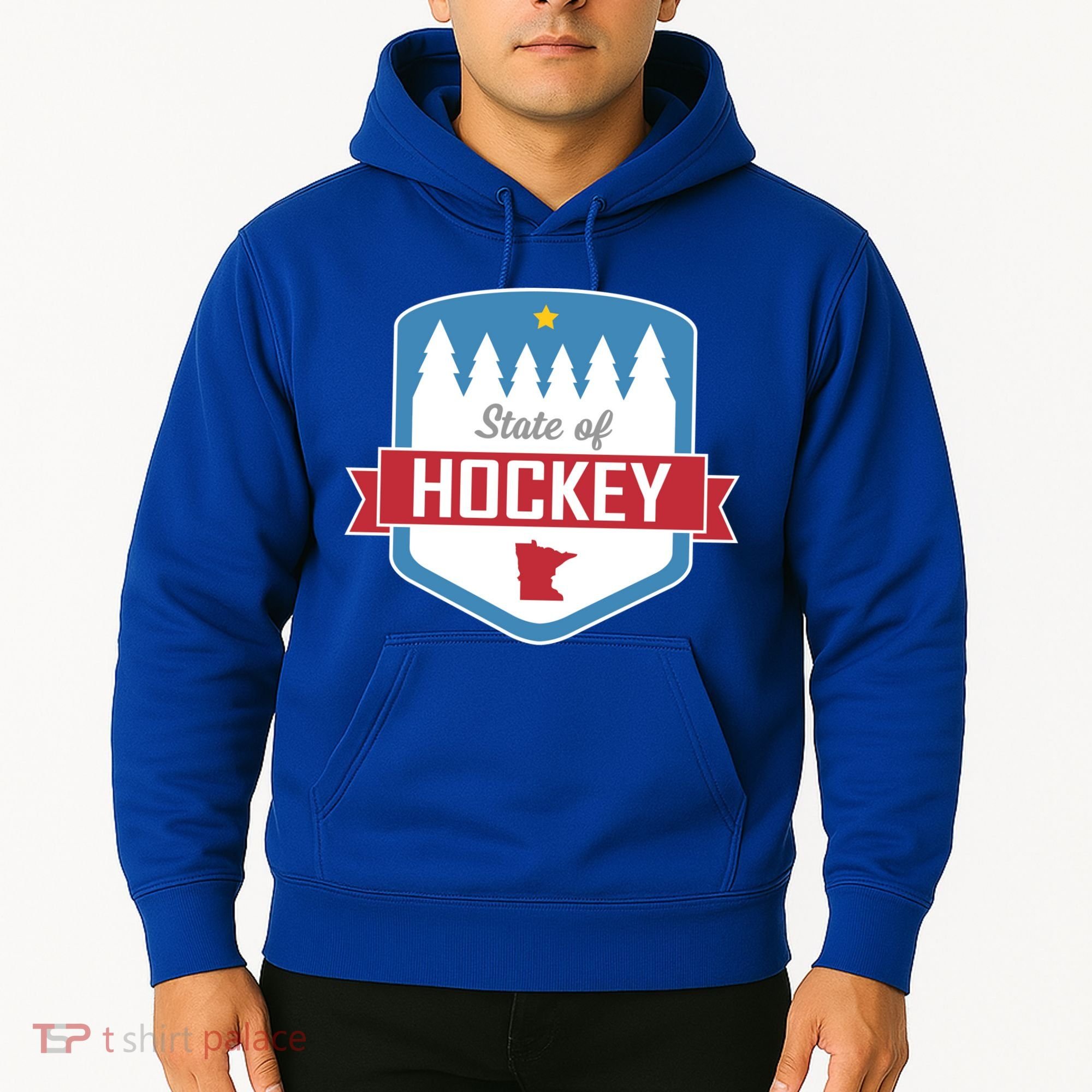 State Of Hockey Minnesota Hoodie