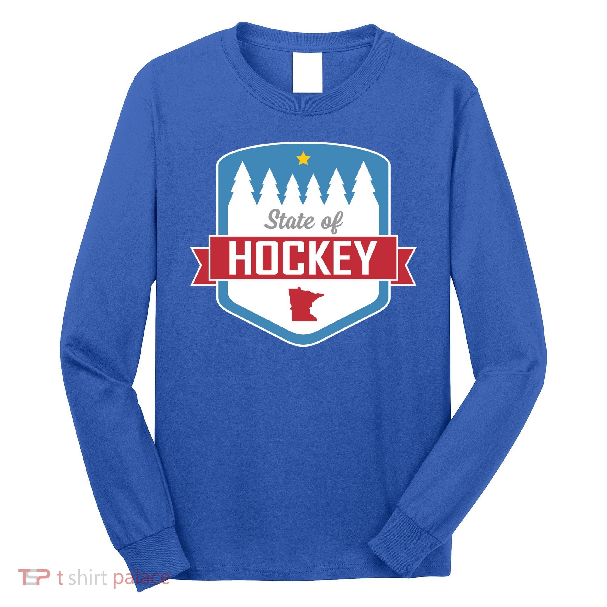 State Of Hockey Minnesota Long Sleeve Shirt