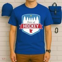 State Of Hockey Minnesota T-Shirt thumb 6