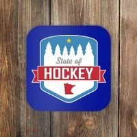 State Of Hockey Minnesota Coaster thumb 0