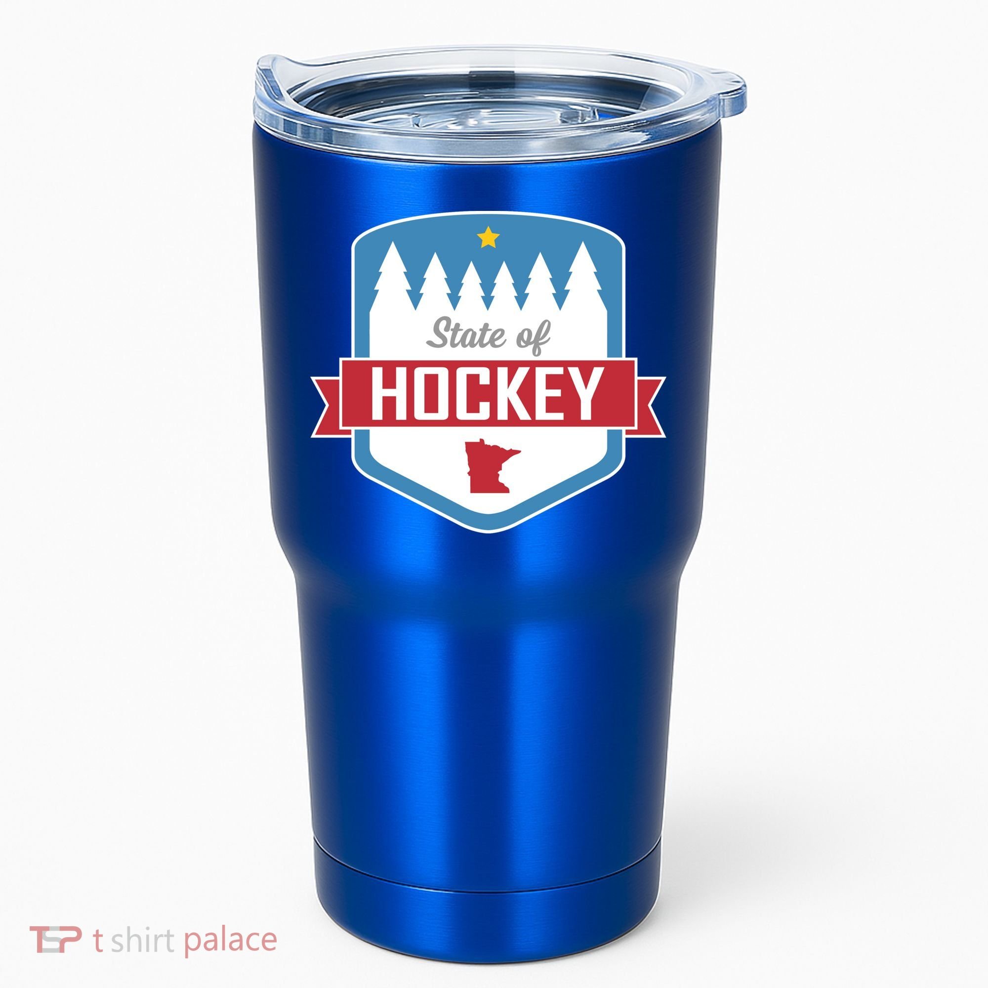 State Of Hockey Minnesota Tumbler